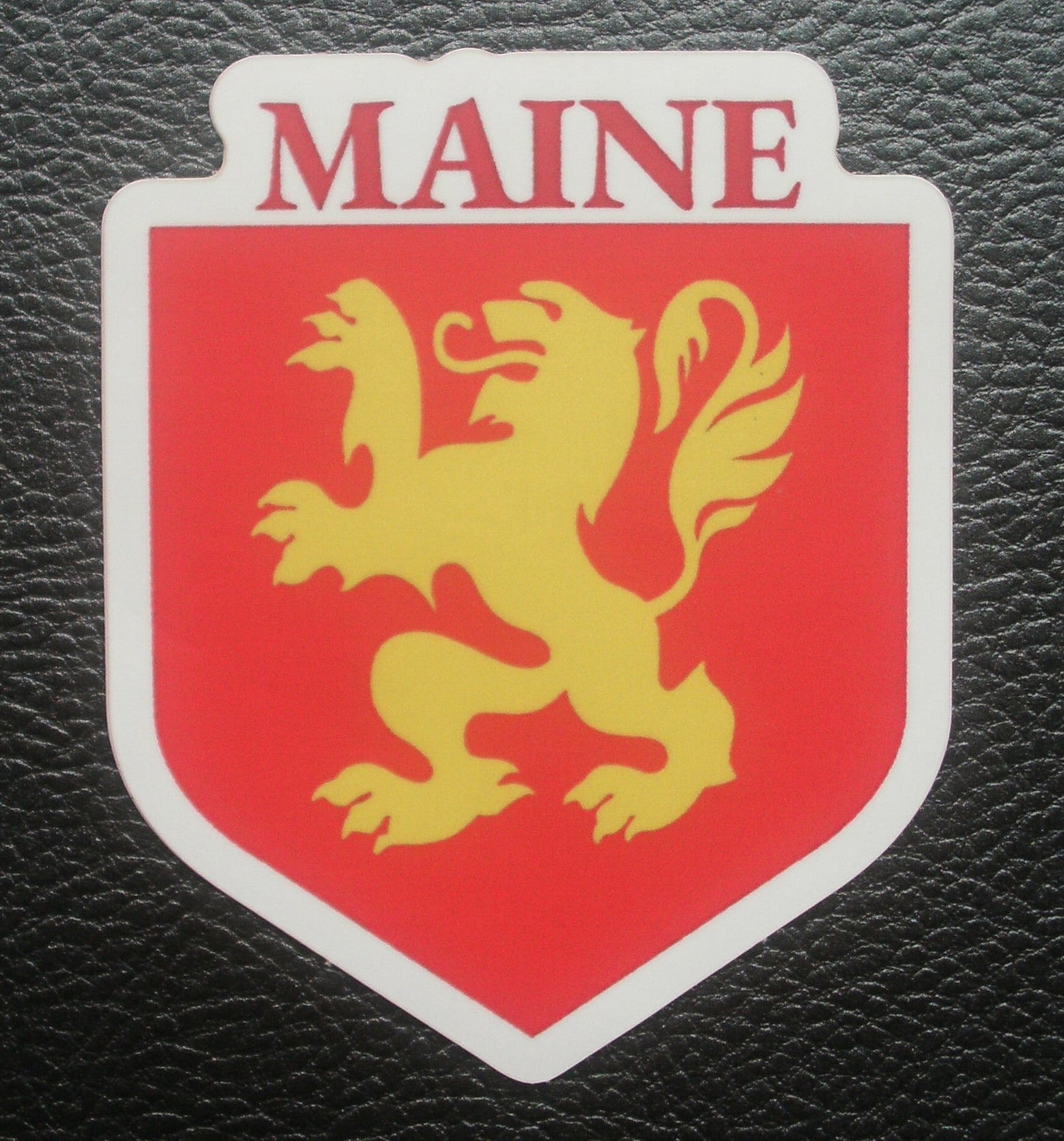 AFFICHEZ VOTRE IDENTITE ! Blason du Maine autocollant